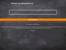 Tablet Screenshot of klettern-im-elbsandstein.de